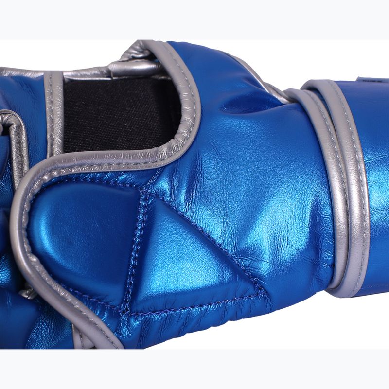 Guanti da sparring MMA Octagon Mettalic blu 5