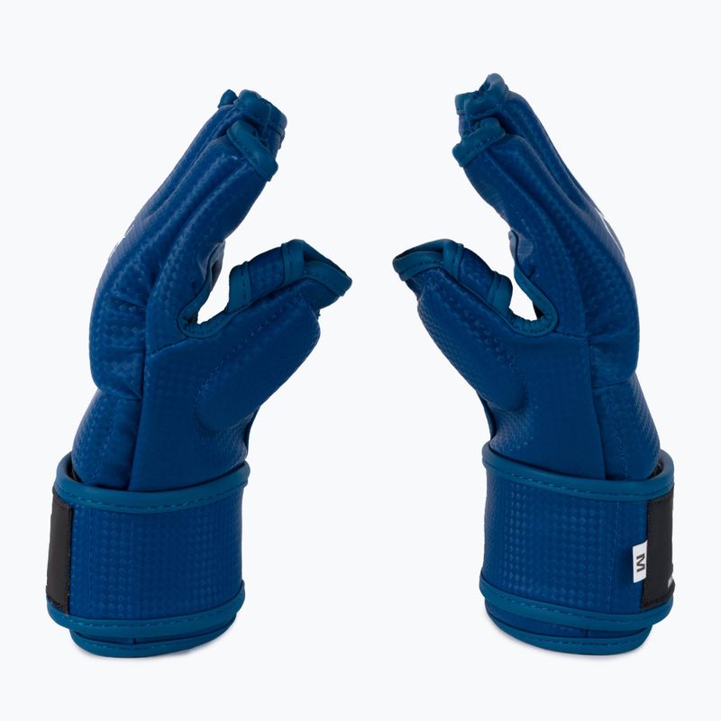 Guanti da grappling MMA Octagon Kevlar blu 4