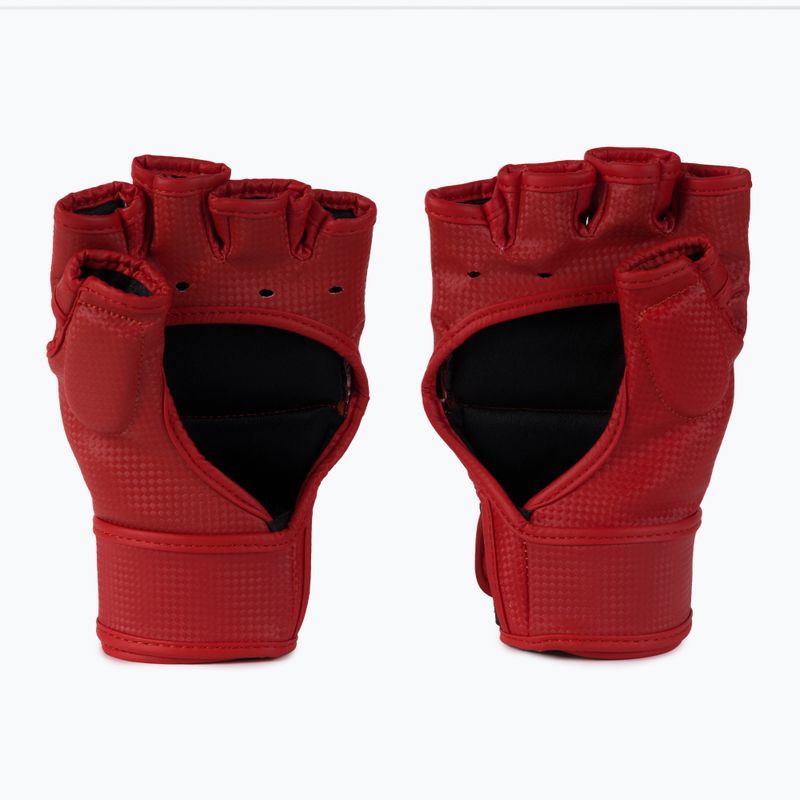 Guanti da grappling MMA Octagon Kevlar rosso 2