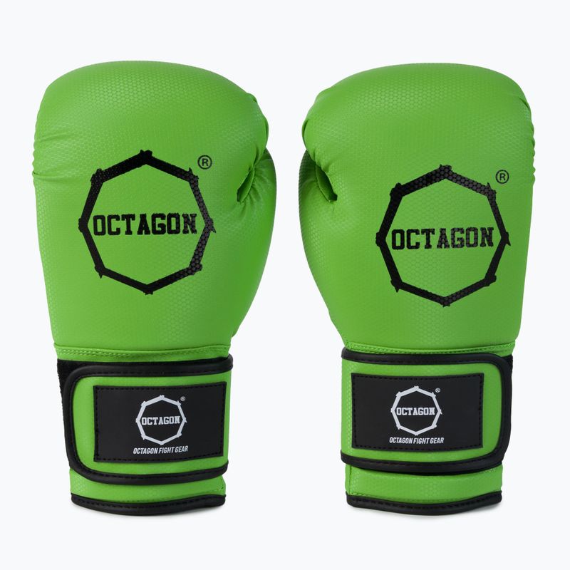 Guanti da boxe Octagon Kevlar verde