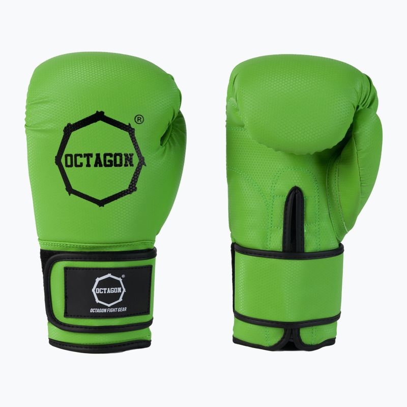 Guanti da boxe Octagon Kevlar verde 3