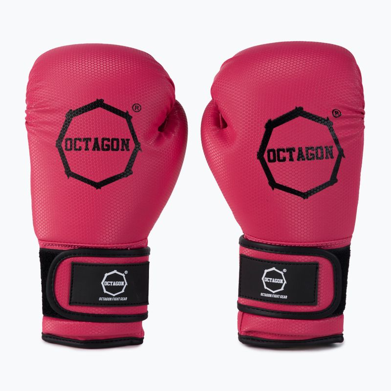 Guanti da boxe Octagon Kevlar rosa
