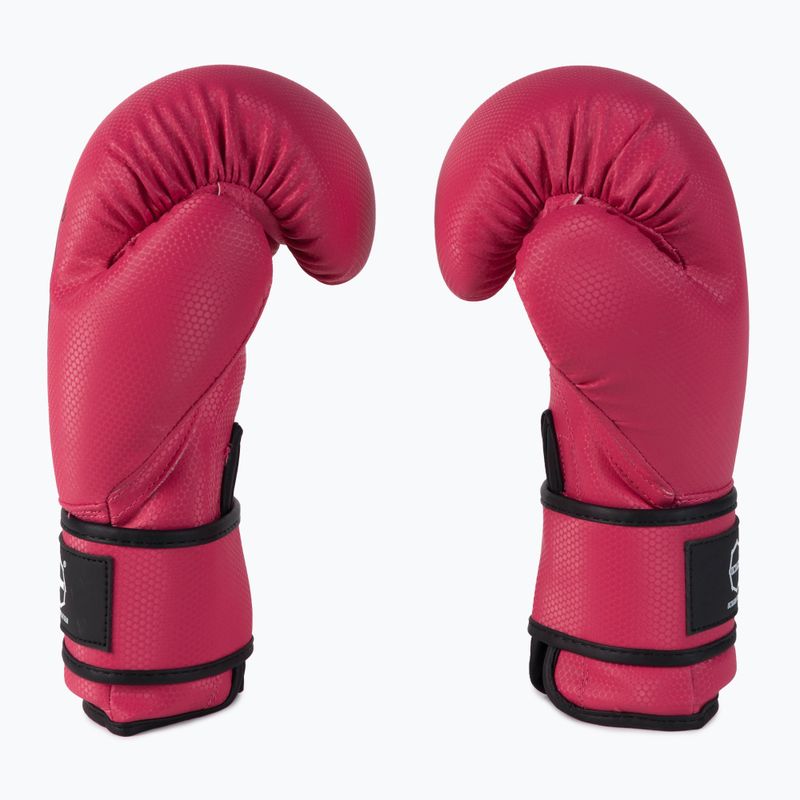 Guanti da boxe Octagon Kevlar rosa 4