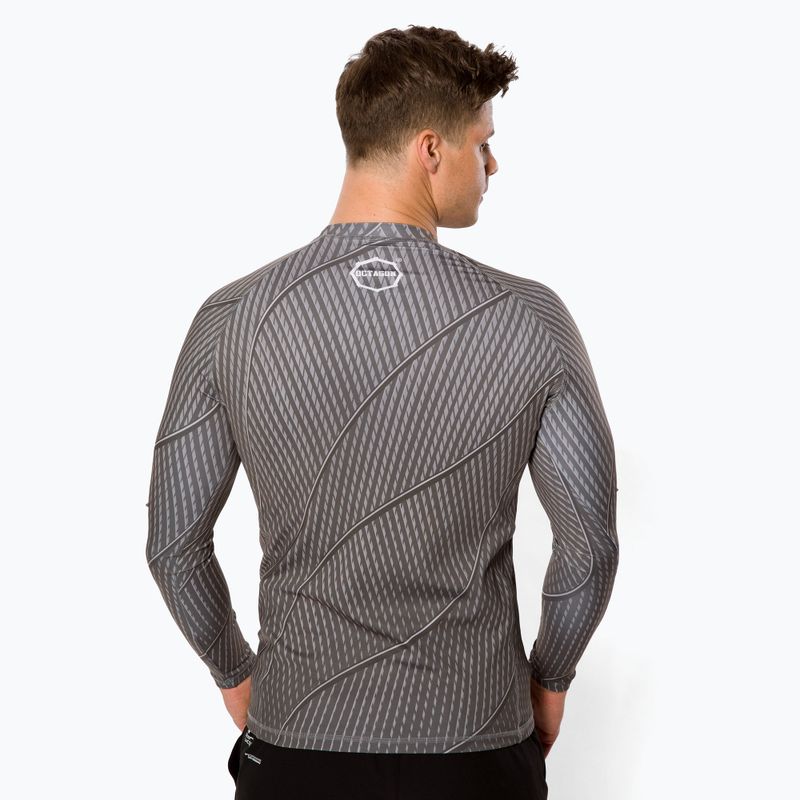 Octagon Voyager grigio da uomo, manica lunga, rashguard 3
