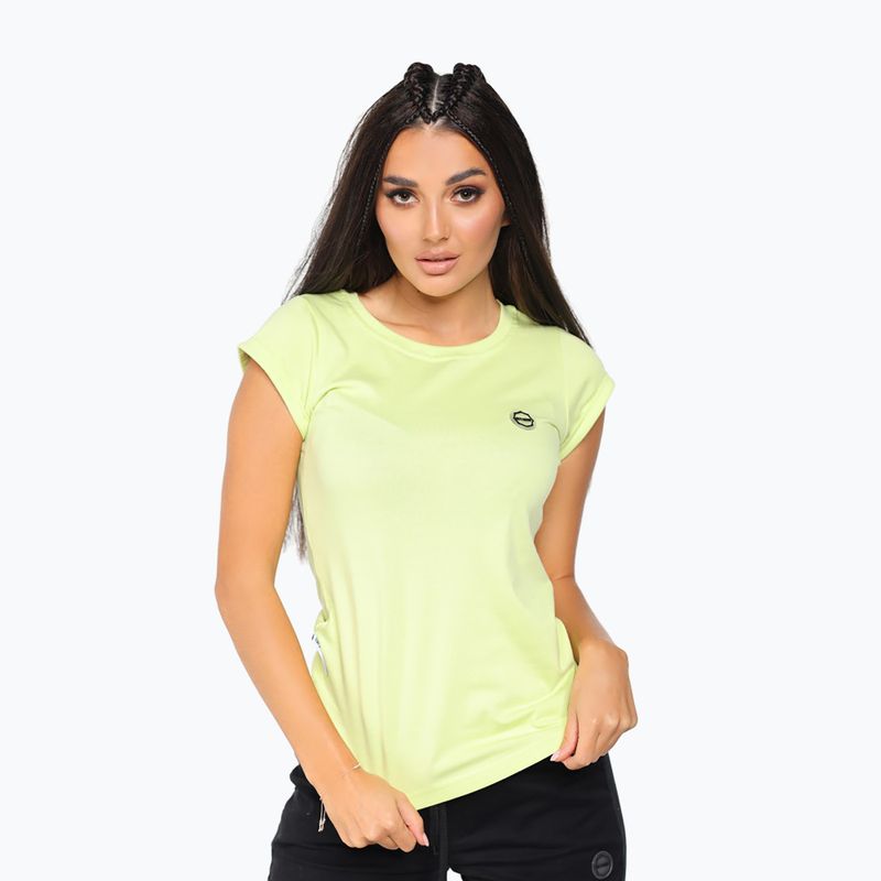 T-shirt Octagon donna Verde chiaro regolare