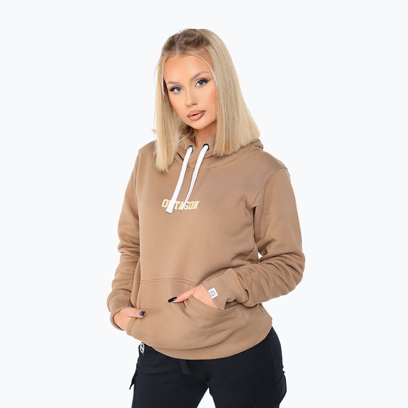 Felpa con cappuccio da donna Octagon Little cappuccino