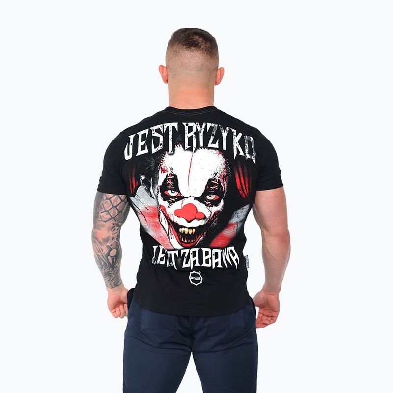T-shirt da uomo Octagon No Risk No Fun black/multicolor 2