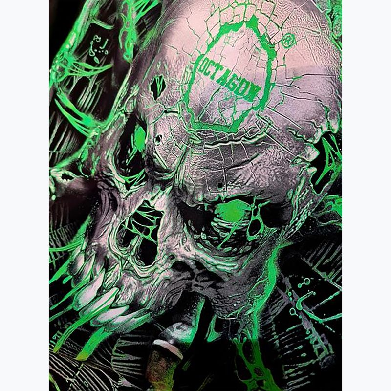 Rashguard Octagon Premium Spiderskull nero/multicolore da uomo 3
