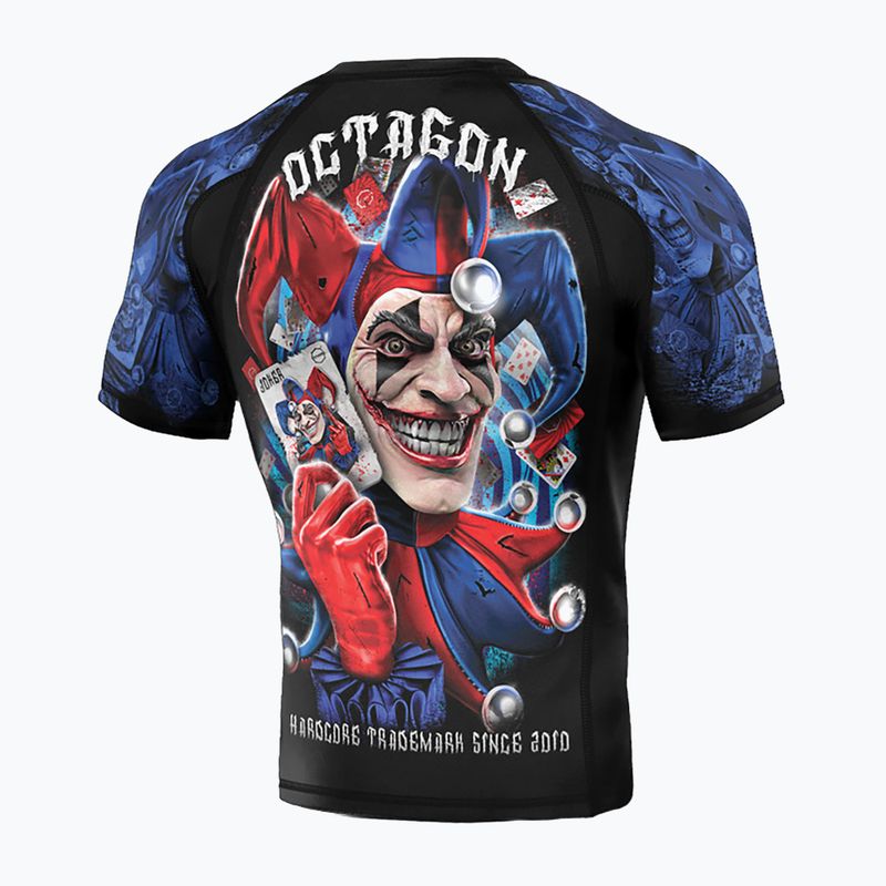 Rashguard Octagon Premium Joker nero/multicolore da uomo 2