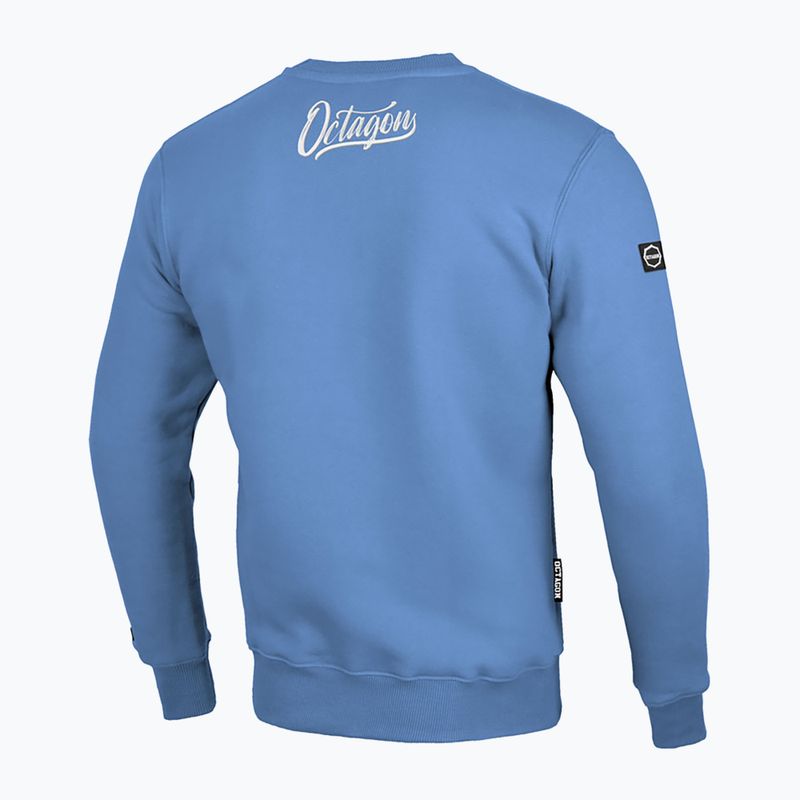 Felpa Octagon Retro Uomo Azzurro 2