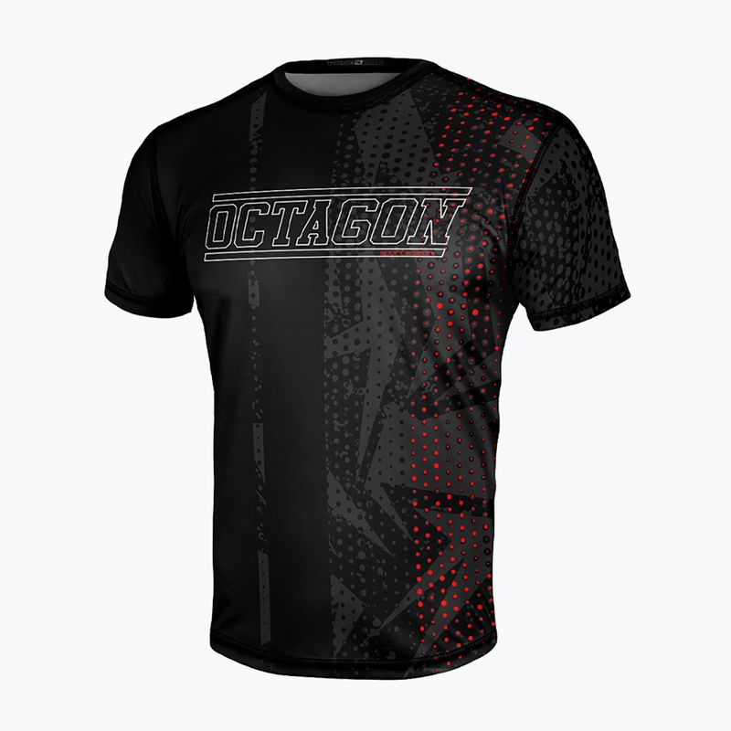 Maglietta Octagon da uomo Octagonal nera