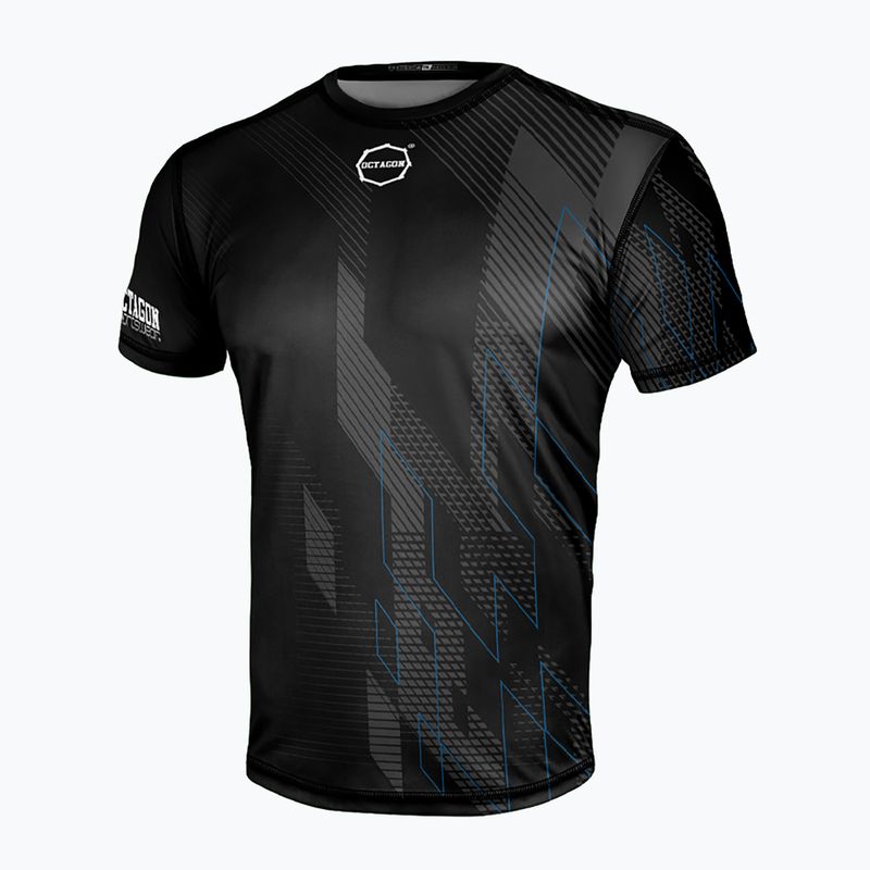 Maglietta Octagon Sport Diamond da uomo, nero