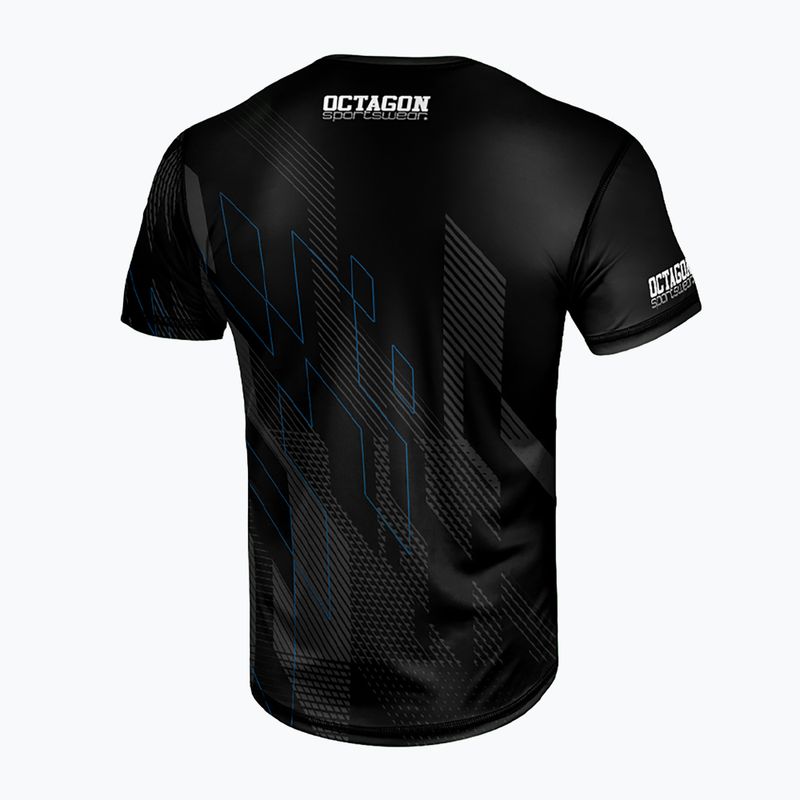Maglietta Octagon Sport Diamond da uomo, nero 2