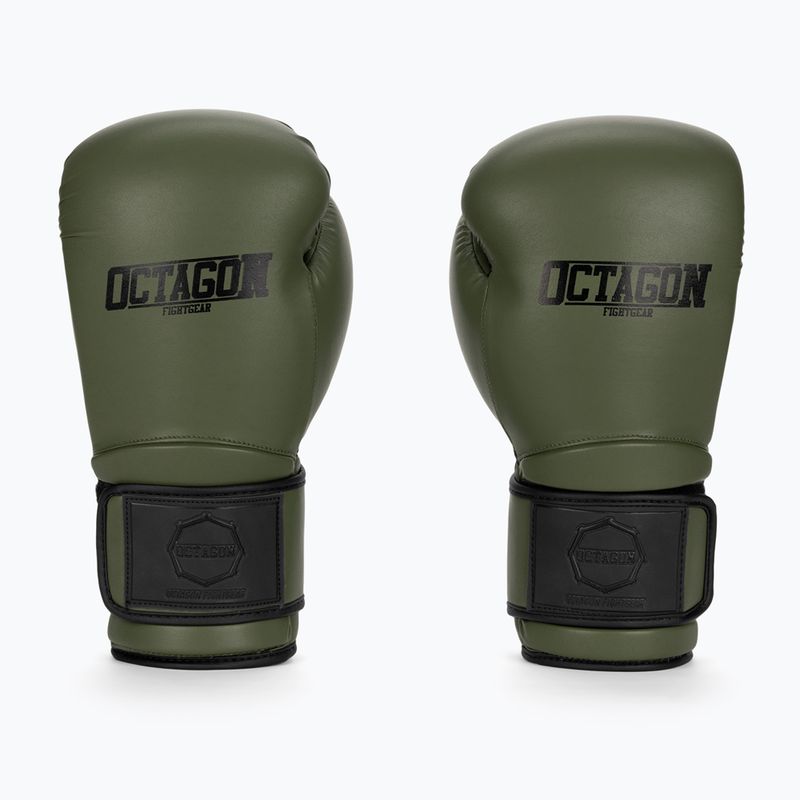 Guanti da boxe Octagon Matt kaki