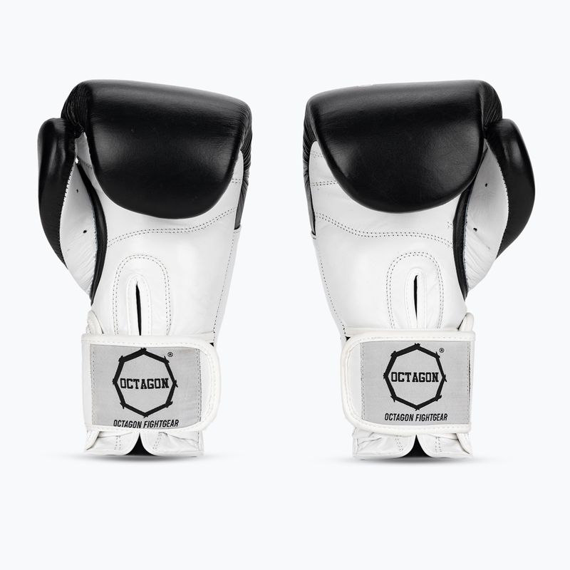 Guanti da boxe neri Octagon Hero 2