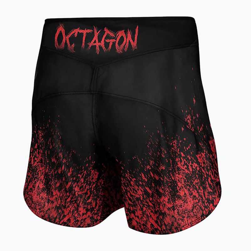 Pantaloncini da allenamento da uomo Octagon Make Terror Have Fun MMA nero/multicolore 2