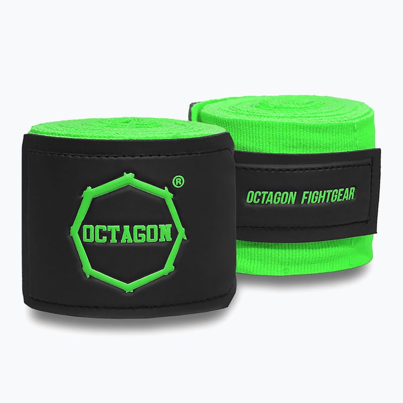 Octagon Fightgear Supreme Basic 300 cm bende da boxe verde chiaro