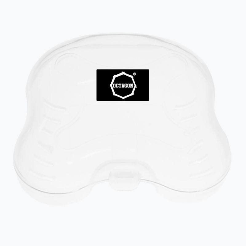 Octagon Shield, protezione per le mascelle trasparente/nera 2