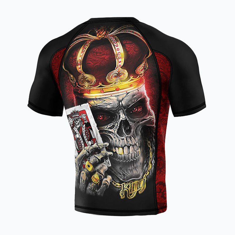 Rashguard Octagon Premium King 2 nero/multicolore da uomo 2
