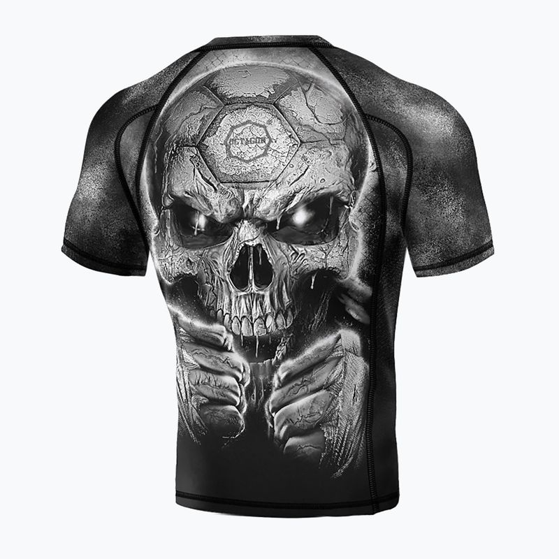 Rashguard Octagon Premium Oldskull Fans nero/multicolore da uomo 2