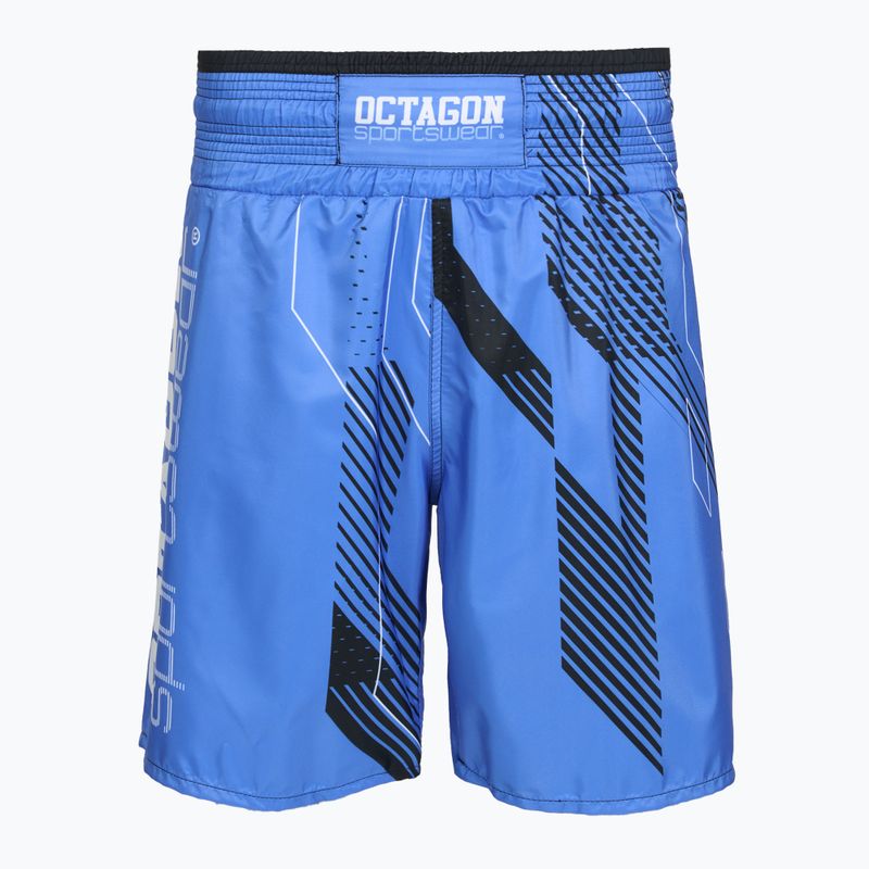 Boxer da uomo Octagon Diamond blu