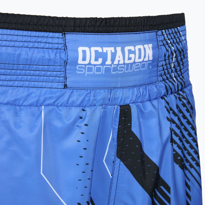 Boxer da uomo Octagon Diamond blu 4