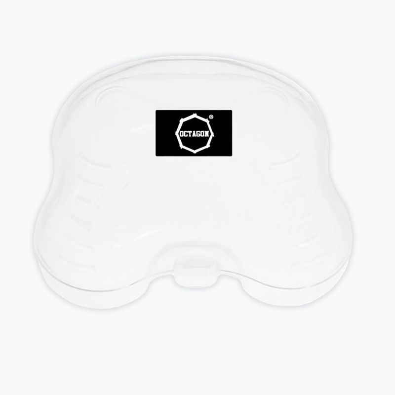 Protettore per mascelle Octagon Basic bianco/nero 2