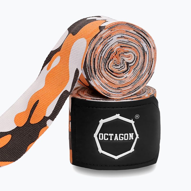 Octagon Fightgear Supreme Basic 300 cm bende da boxe mimetiche color pesca 2