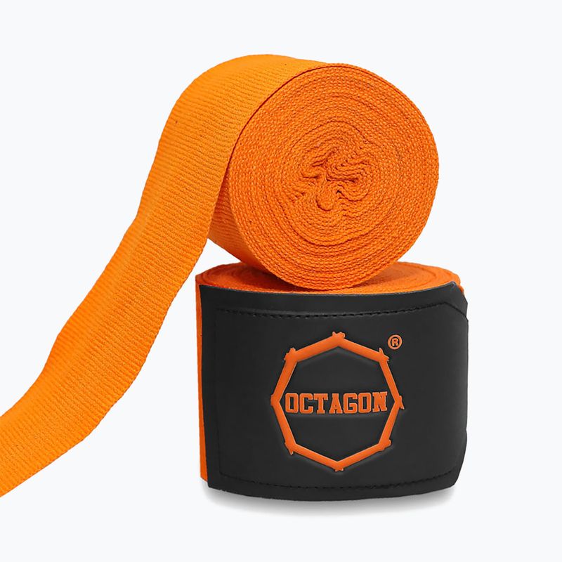 Octagon Fightgear Supreme Basic 300 cm bende da boxe arancioni 2