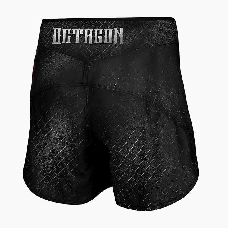 Pantaloncini da allenamento Octagon The Rules MMA da uomo nero/multicolore 2
