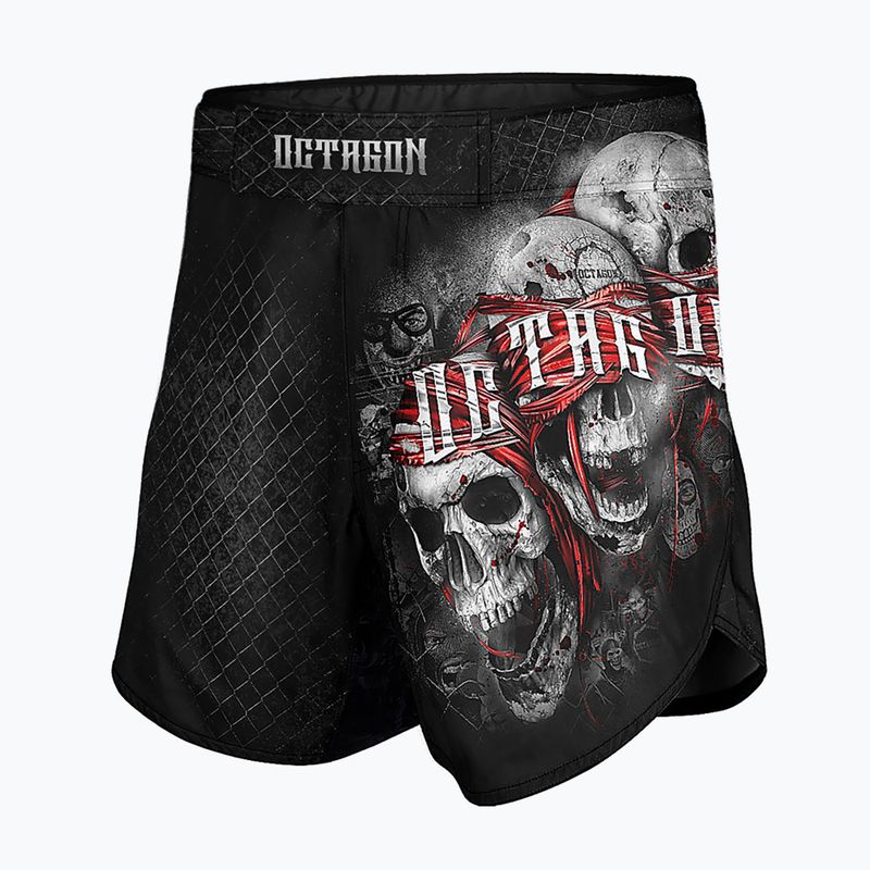 Pantaloncini da allenamento Octagon The Rules MMA da uomo nero/multicolore 3
