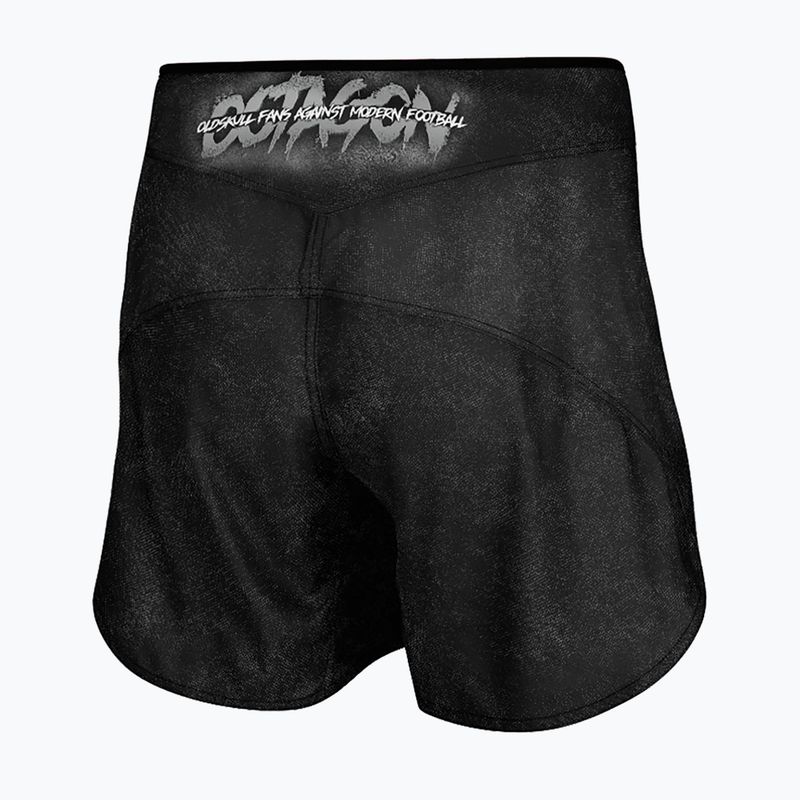 Pantaloncini da allenamento MMA da uomo Octagon Oldskull Fans nero/multicolore 2