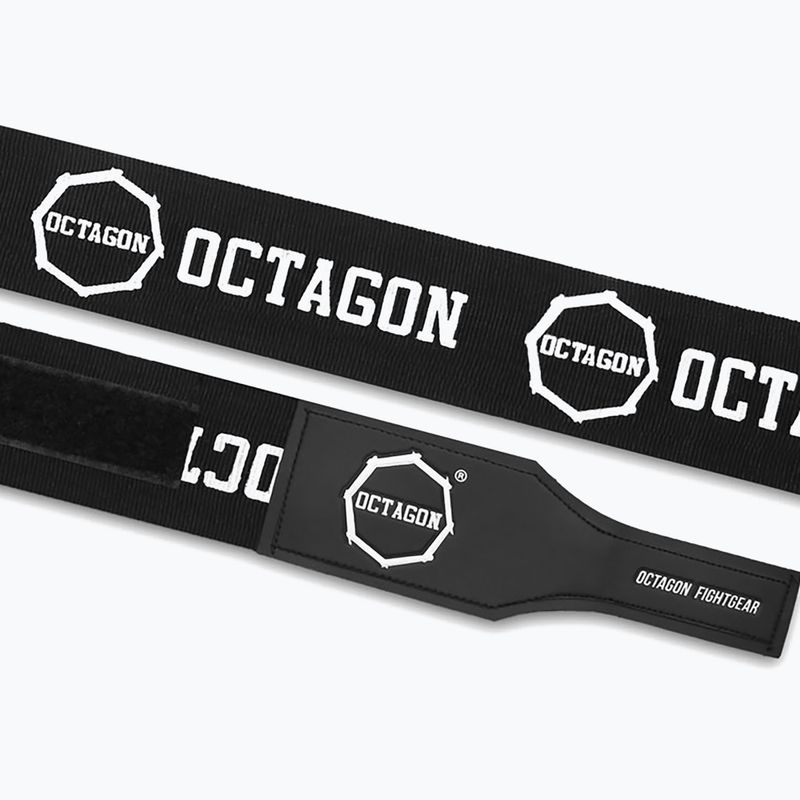 Bende da boxe Octagon Fightgear Supreme Printed 300 cm black/white 3