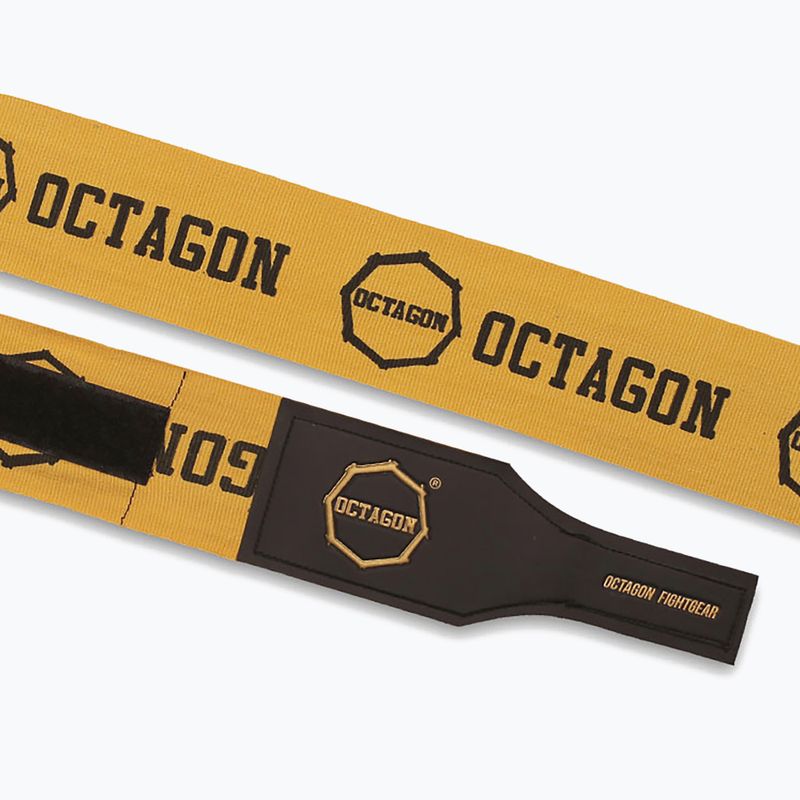 Bende da boxe Octagon Fightgear Supreme Printed 300 cm gold 3