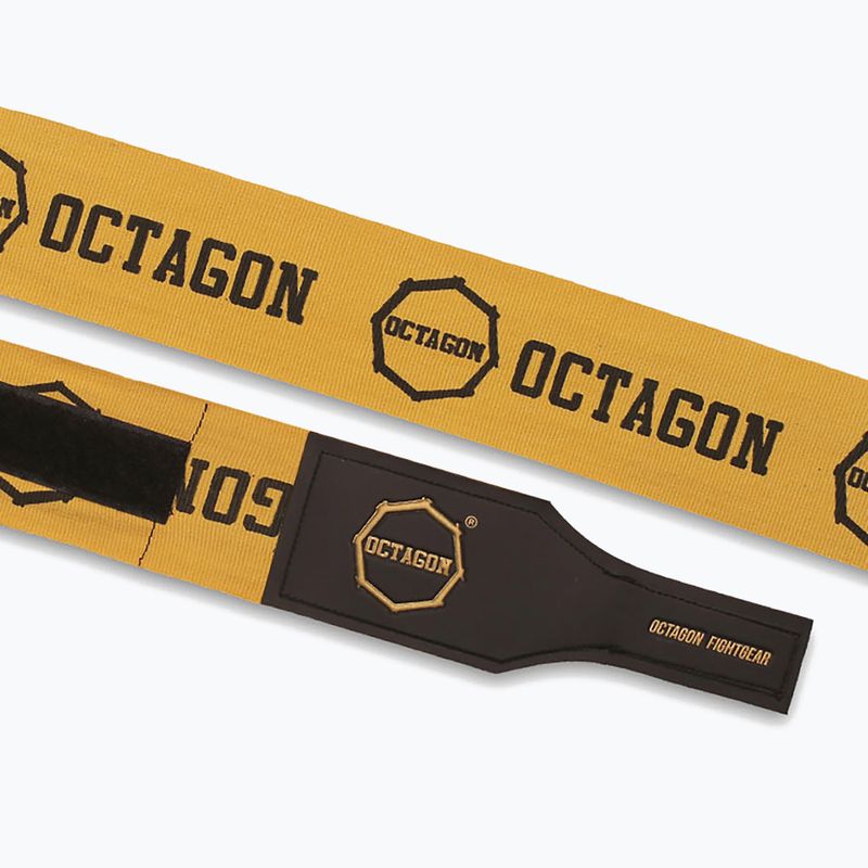 Bende da boxe Octagon Fightgear Supreme Printed 500 cm gold 3