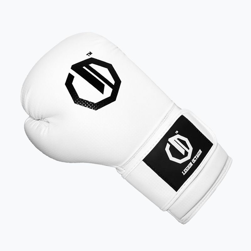 Guantoni da boxe Octagon Legion Kevlar white 2