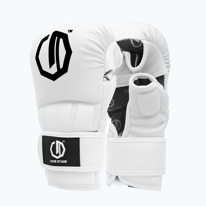 Guanti da allenamento Octagon Legion Kevlar MMA white 2