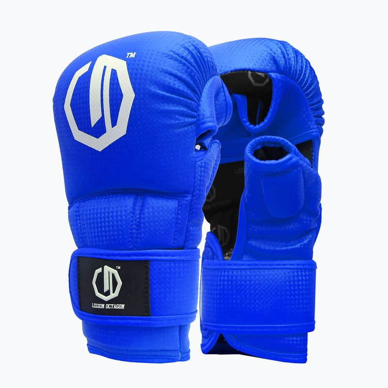 Guanti da sparring Octagon Legion Kevlar MMA blue 2
