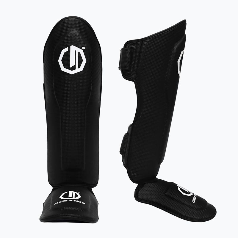 Paratibie e protezioni per i piedi Octagon Legion Kevlar black 3