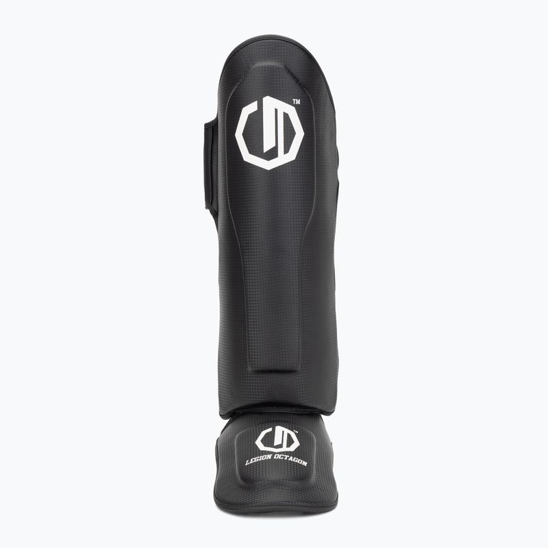 Paratibie e protezioni per i piedi Octagon Legion Kevlar black 4
