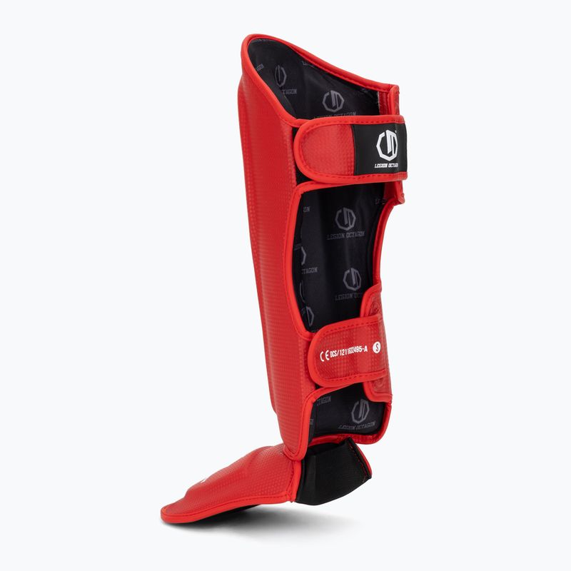 Parastinchi e protezioni per i piedi Octagon Legion Kevlar red 3