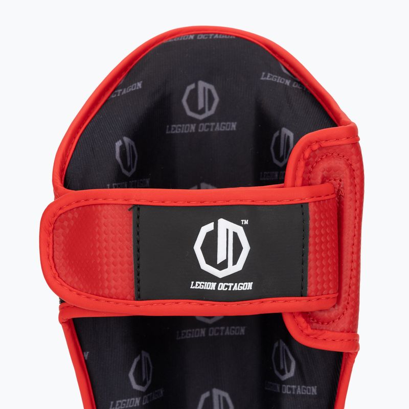 Parastinchi e protezioni per i piedi Octagon Legion Kevlar red 7