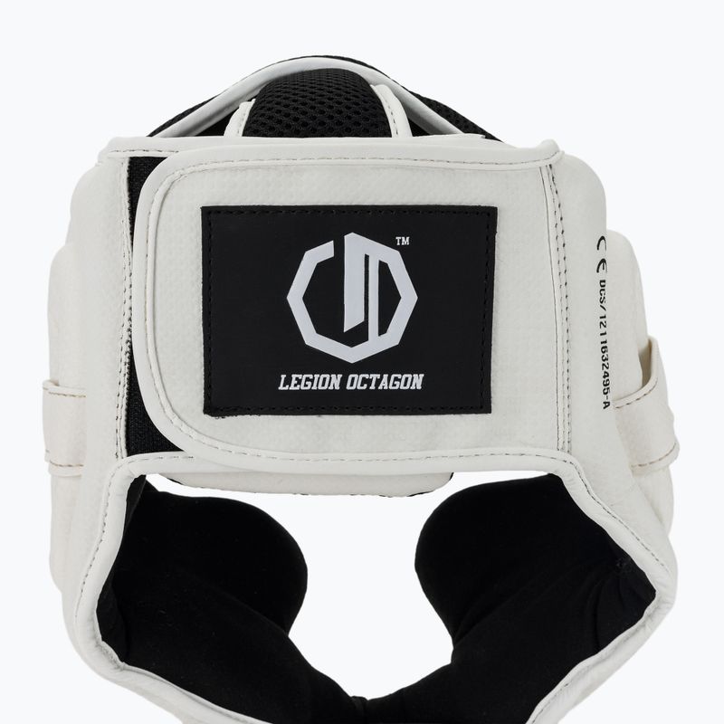 Casco da boxe Octagon Legion Kevlar white 5