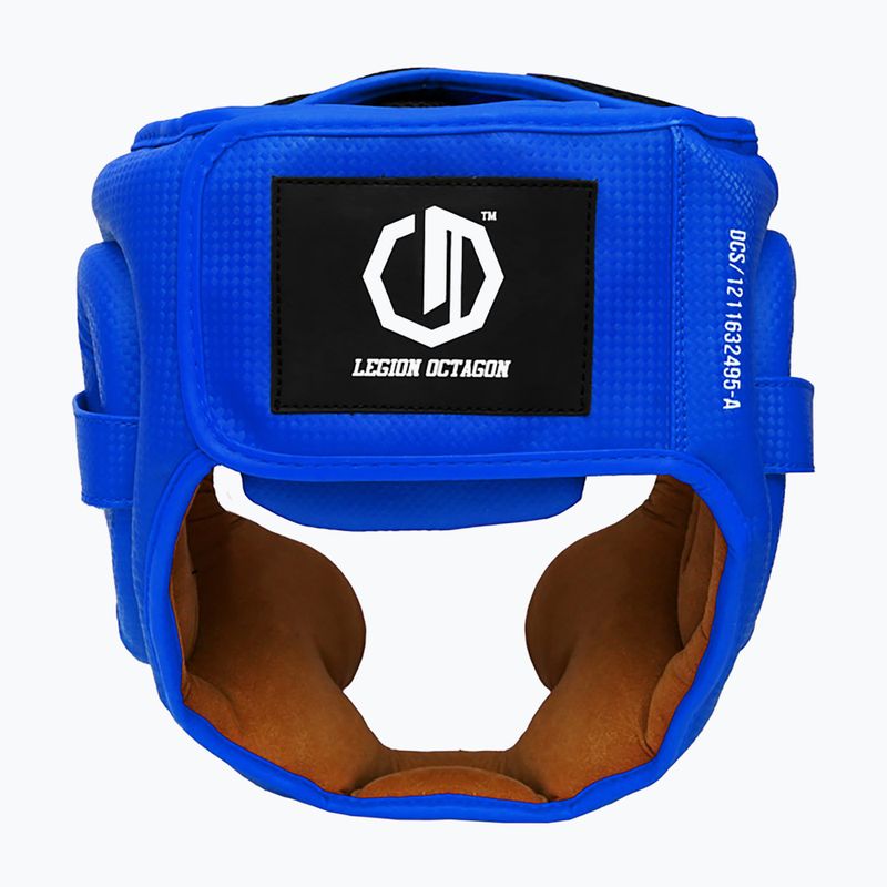 Casco da boxe Octagon Legion Kevlar blue 2