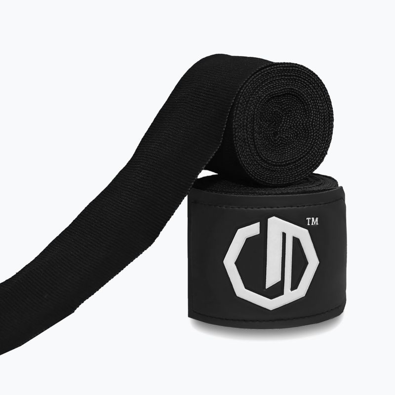 Bende da boxe Octagon Legion Supreme 400 cm black/white 2