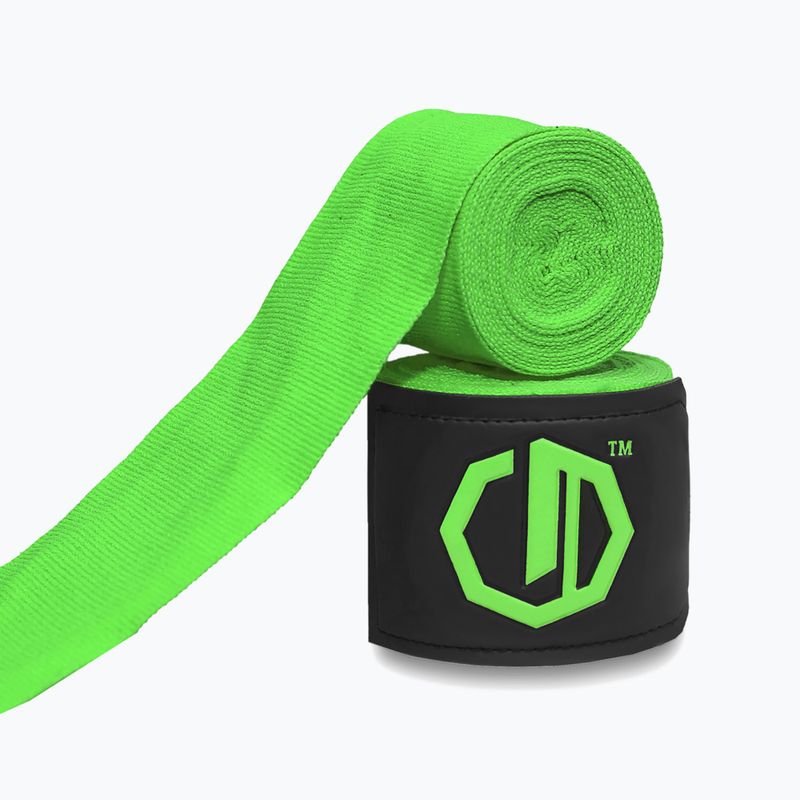 Bende da boxe Octagon Legion Supreme 400 cm light green 2