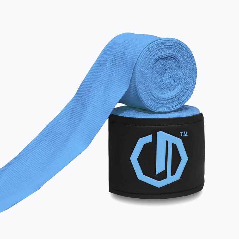 Bende da boxe Octagon Legion Supreme 400 cm light blue 2