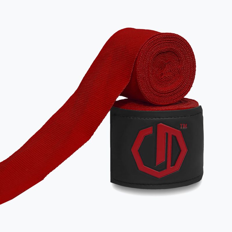 Bende da boxe Octagon Legion Supreme 400 cm burgundy 2