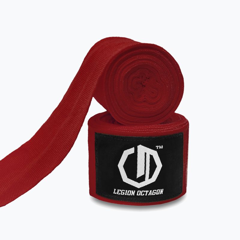 Bende da boxe Octagon Legion Standard 300 cm burgundy 2