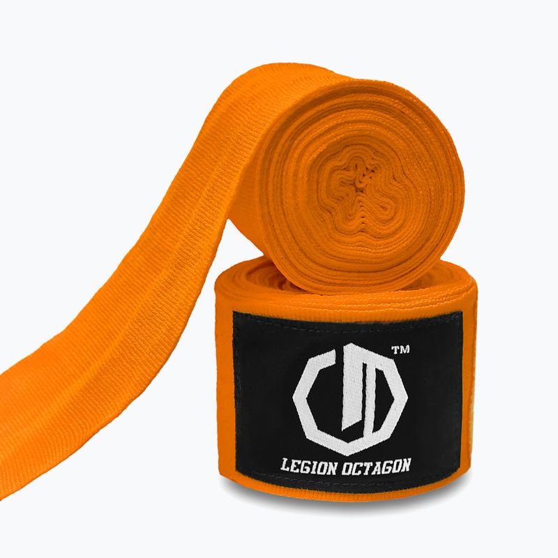 Bende da boxe Octagon Legion Standard 500 cm orange 2